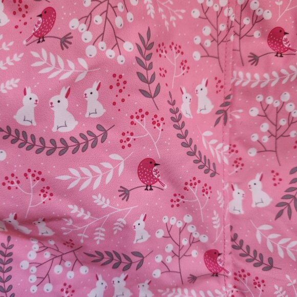 Carter's Pink Snowsuit with Mittens - Picture 2 of 9